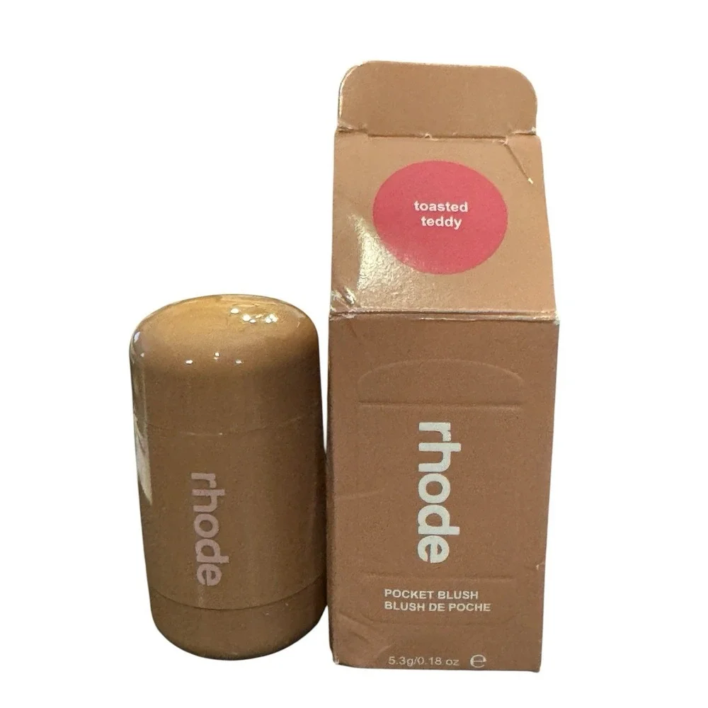 rhode pocket blush toasted teddy 5.3g / 0.18 Oz (2 packs)